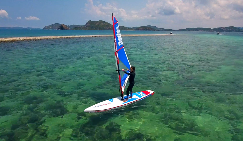 surfing stand-up paddleboard