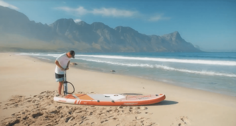 choosing the right inflatable sup for beginners