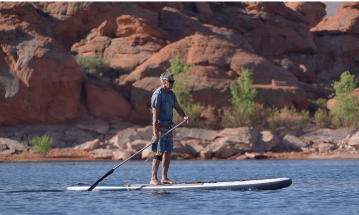 stand-up paddling technique