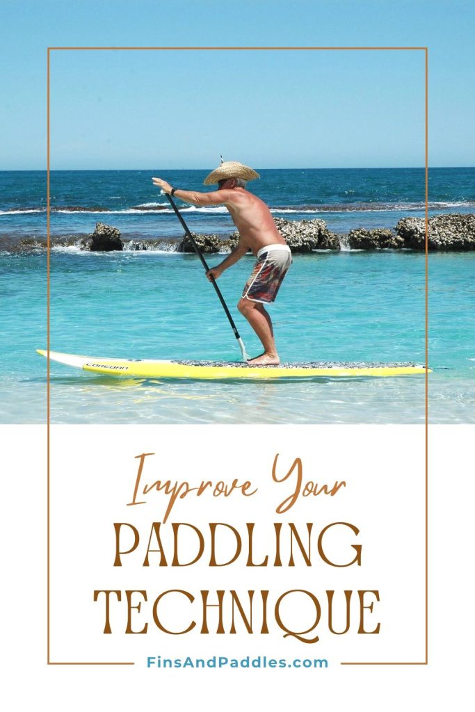 paddle board technique for beginners