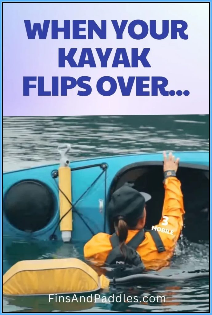 what to do when your kayak capsizes