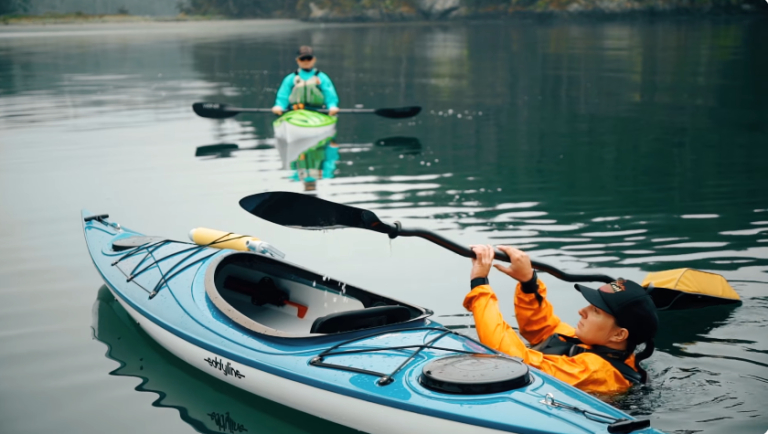 What to do if your kayak flips