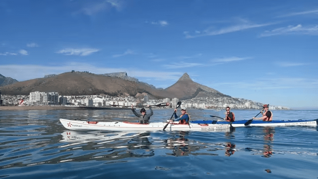 sea kayaking tour in Table Bay