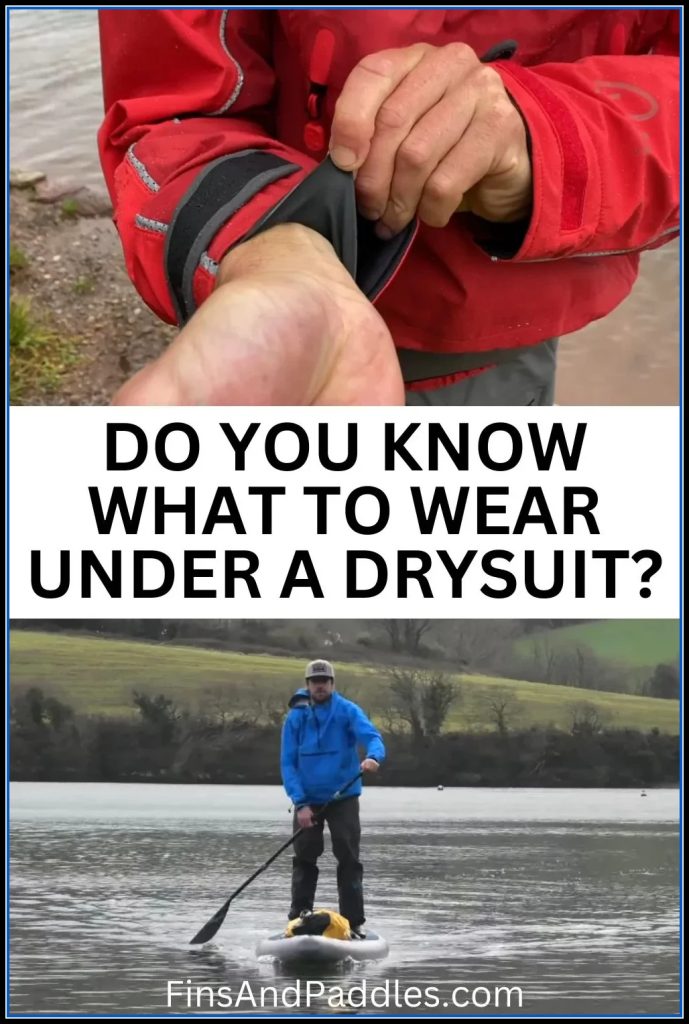 what to wear under a drysuit