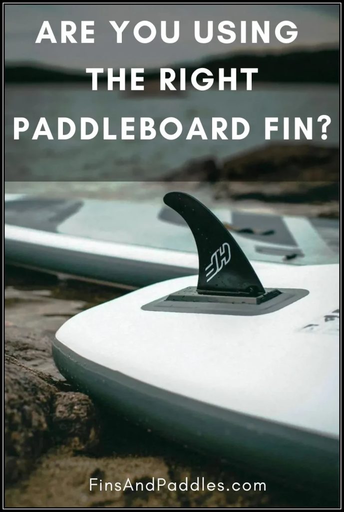 RIGHT FIN FOR PADDLEBOARDING